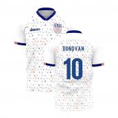 United States 2023-2024 Home Concept Football Kit (Libero) (DONOVAN 10)