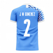 Uruguay 2023-2024 Home Concept Football Kit (Libero) (J M GIMENEZ 2)