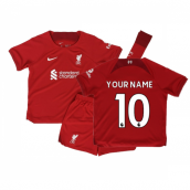2022-2023 Liverpool Home Little Boys Mini Kit (Your Name)