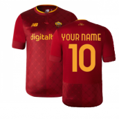 2022-2023 Roma Home Shirt (Your Name)