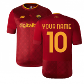 2022-2023 Roma Home Shirt (Your Name)