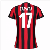 2017-2018 AC Milan Womens Home Shirt (Zapata 17)