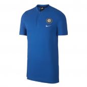 2019-2020 Inter Milan Authentic Polo Shirt (Blue)