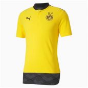 2020-2021 Borussia Dortmund Casuals Polo Shirt (Yellow)