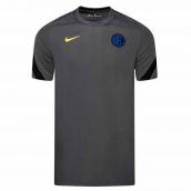 2020-2021 Inter Milan CL Training Shirt (Dark Grey)