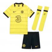 2021-2022 Chelsea Little Boys Away Mini Kit