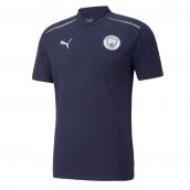 2021-2022 Man City Casuals Polo Shirt (Quarry)