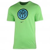 2021-2022 Inter Milan Crest Tee (Green Nebula)