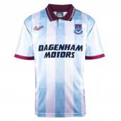 1992 West Ham Score Draw Away Shirt