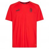 2022-2023 AC Milan Casuals Tee (Red)