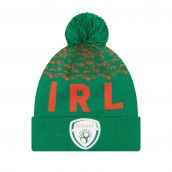 2022-2023 Ireland FAI Marl Bobble Cuff Beanie (Green)