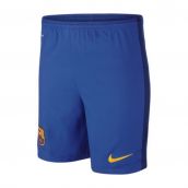 2015-2016 Barcelona Away Shorts (Kids) (Blue)