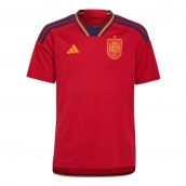 2022-2023 Spain Home Shirt (Kids)