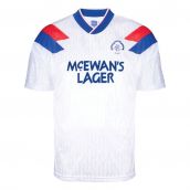 Rangers 1990 Away Retro Football Shirt