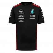 2023 Mercedes AMG Petronas Team Driver T-Shirt - Black