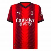 2023-2024 AC Milan Home Authentic Shirt