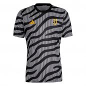 2023-2024 Juventus Pre-Match Shirt (Black)