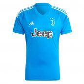 2023-2024 Juventus Home Goalkeeper Shirt (Blue)