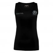 2023-2024 Scotland Rugby Training Singlet (Black) - Ladies
