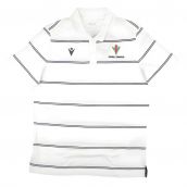 2023-2024 Samoa Rugby Travel Player Cotton Polo Shirt (White)