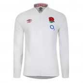 2023-2024 England Rugby Anthem Jacket (White)