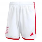 2023-2024 Ajax Home Shorts (White)