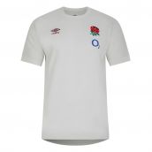 2023-2024 England Rugby Leisure Tee (Foggy Dew)