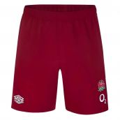 2023-2024 England Rugby Contact Training Short (Tibetan Red)