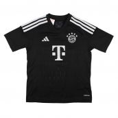 2023-2024 Bayern Munich Goalkeeper Shirt (Black) - Kids