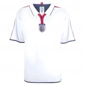 England 2004 Retro Football Shirt