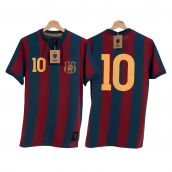 Barcelona Messi Retro Shirt with Laces L'Escut