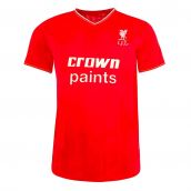 1986 Liverpool Crown Paints Home Shirt