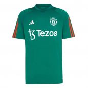 2023-2024 Man Utd Training Shirt (Green)