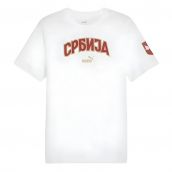2024-2025 Serbia FtblIcons Tee (White)