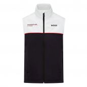 2024 Porsche RP Team Sleeveless Zip Jacket (White-Black)