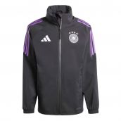 2024-2025 Germany Rain Jacket (Black)