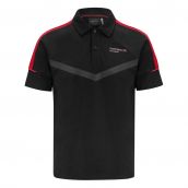 2024 Porsche Motorsport Mens Polo Shirt (Black)