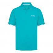 2024 Mercedes-AMG Team Polo Shirt (Ultra Teal)