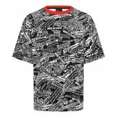 2024 Porsche Motorsport AOP Oversized T-Shirt (Black)