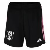 2023-2024 Fulham Third Shorts (Black) - Kids