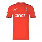 2024 England Cricket T20 Replica Short Sleeve Tee