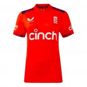2024 England Cricket T20 Replica S/S T-Shirt (Womens)
