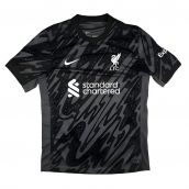 2024-2025 Liverpool Home Goalkeeper Shirt (Black)