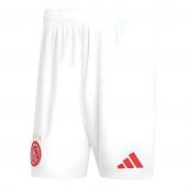 2024-2025 Ajax Home Shorts (White)