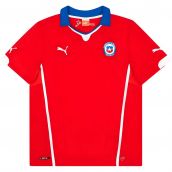 Chile 2014-15 Home Shirt (S) (Excellent)