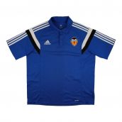Valencia 2010s Adidas Football Polo Shirt (XL) (Mint) (Mint)