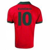 Portugal 1960s with Eusebio 10 Retro Football Shirt