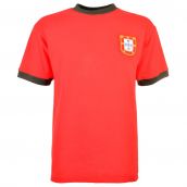 Portugal 1966 Short Sleeve Retro Football Shirt