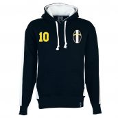 Juventus Number 10 Retro Hoodie