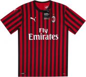 2019-20 Ac Milan Home Authentic Shirt